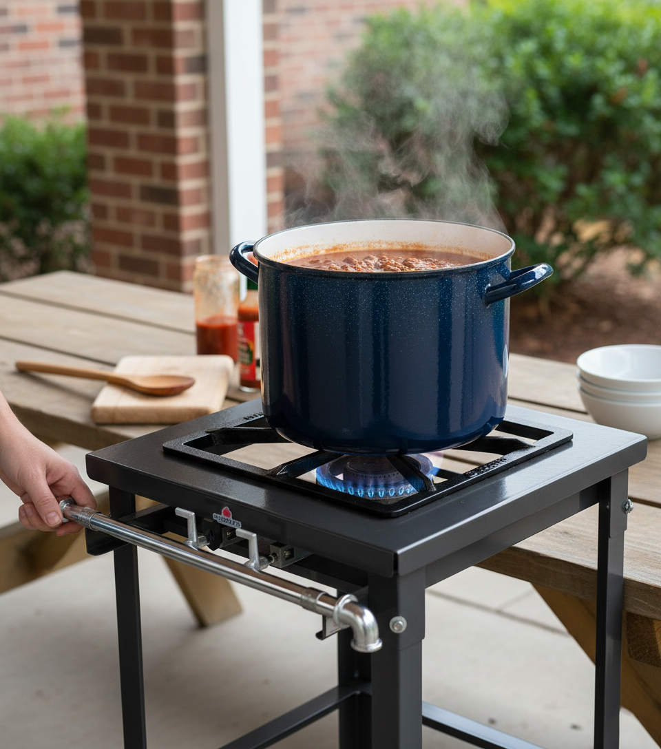 Anafe Progas Pmd-100 1 Hornalla 40x40 - Imagen 2