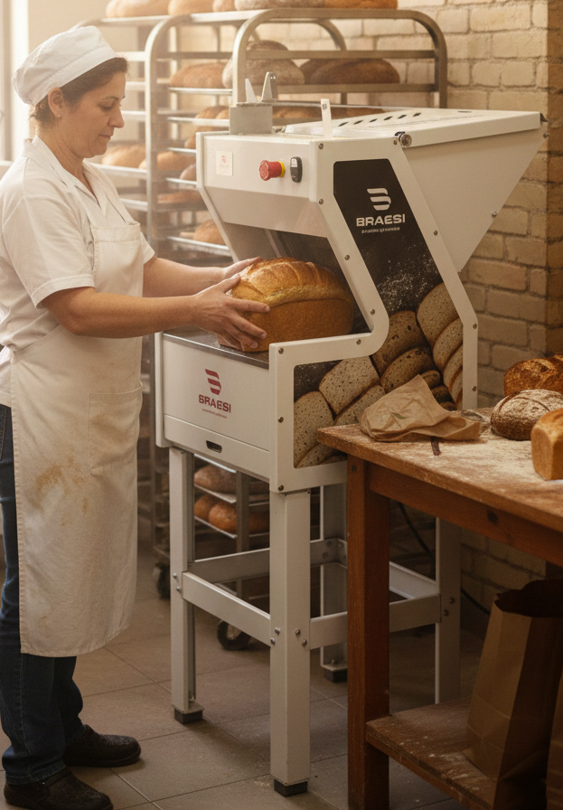 Rebanador De Panes Motor 1/3 C.v. - Imagen 2