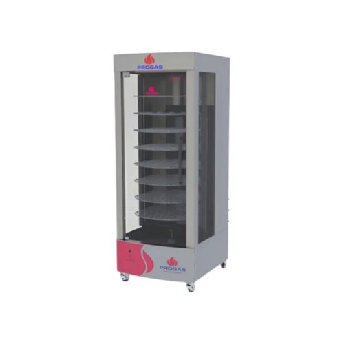 Asador Multiuso Giratorio PROGAS 8 rejillas